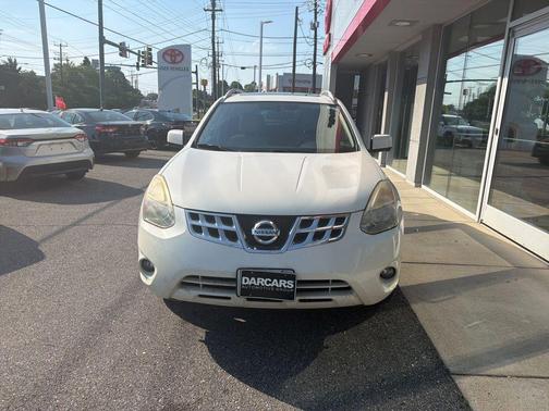 Pearl White 2013 Nissan Rogue SV w/SL Pkg