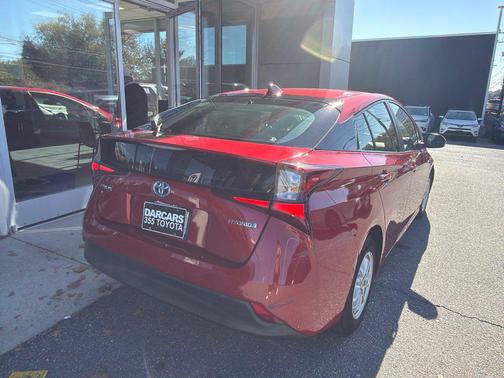 Supersonic Red 2021 Toyota Prius LE