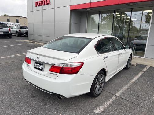 White Orchid Pearl 2015 Honda Accord Sport