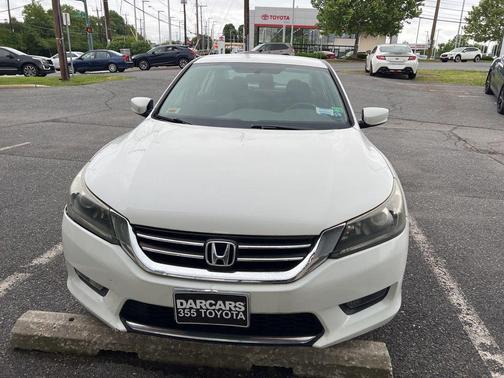 White Orchid Pearl 2015 Honda Accord Sport