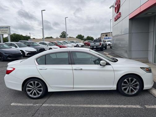 White Orchid Pearl 2015 Honda Accord Sport