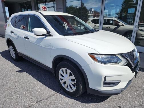 Glacier White 2019 Nissan Rogue S