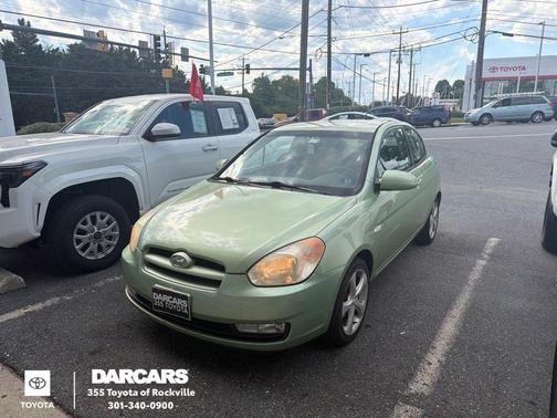 Apple Green 2007 Hyundai Accent SE