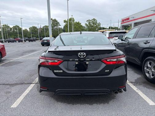 Midnight Black Metallic 2024 Toyota Camry SE