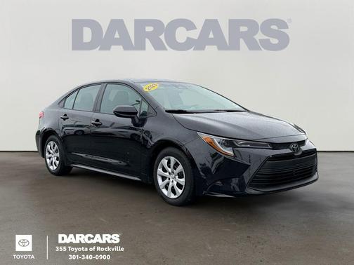 Midnight Black Metallic 2023 Toyota Corolla LE