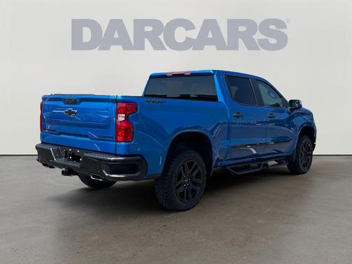 Glacier Blue Metallic 2024 Chevrolet Silverado 1500 Custom Trail Boss