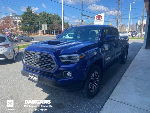 Blue Crush Metallic 2022 Toyota Tacoma TRD Sport