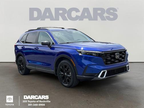 Blue 2023 Honda CR-V Hybrid Sport Touring AWD
