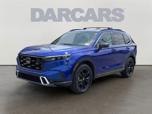 Blue 2023 Honda CR-V Hybrid Sport Touring AWD
