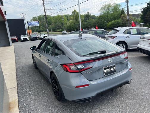 Gray 2025 Honda Civic Sport
