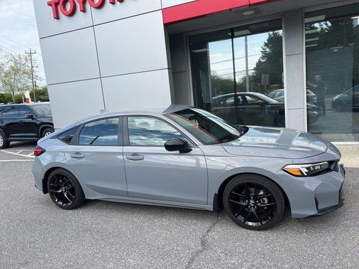 Gray 2025 Honda Civic Sport