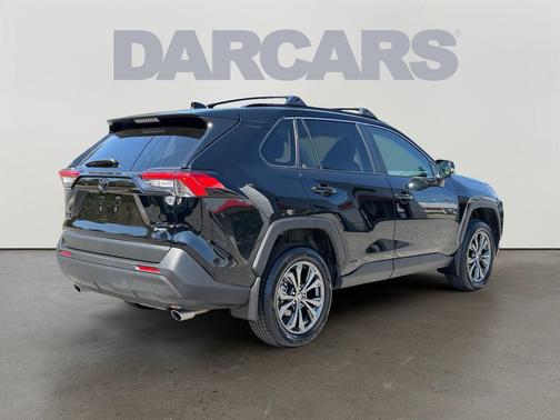 Midnight Black Metallic 2025 Toyota RAV4 Hybrid XLE Premium