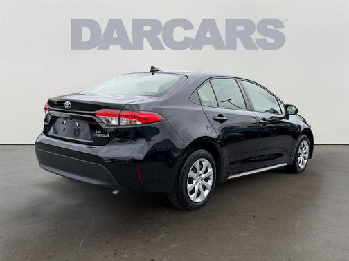 Midnight Black Metallic 2024 Toyota Corolla Hybrid LE