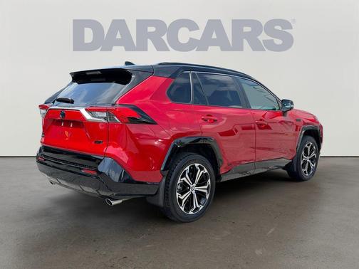 Supersonic Red/Midnight Black Metallic 2024 Toyota RAV4 Prime XSE