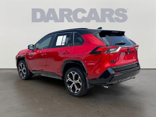 Supersonic Red/Midnight Black Metallic 2024 Toyota RAV4 Prime XSE