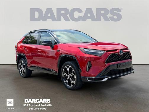 Supersonic Red/Midnight Black Metallic 2024 Toyota RAV4 Prime XSE