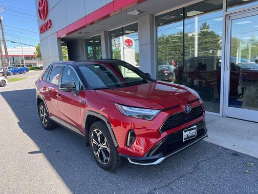 Supersonic Red/Midnight Black Metallic 2024 Toyota RAV4 Prime XSE