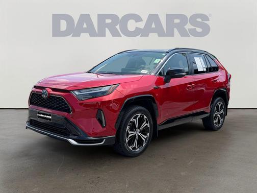 Supersonic Red/Midnight Black Metallic 2024 Toyota RAV4 Prime XSE