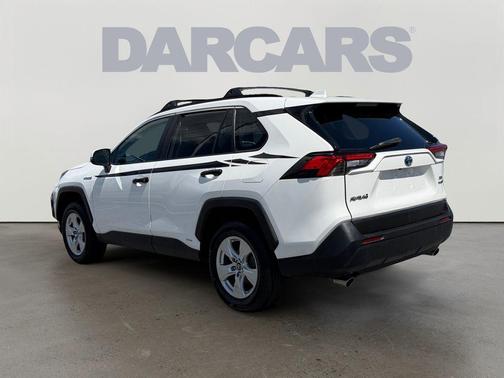 Super White 2021 Toyota RAV4 Hybrid XLE