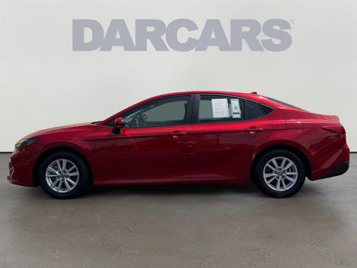 Supersonic Red 2025 Toyota Camry LE