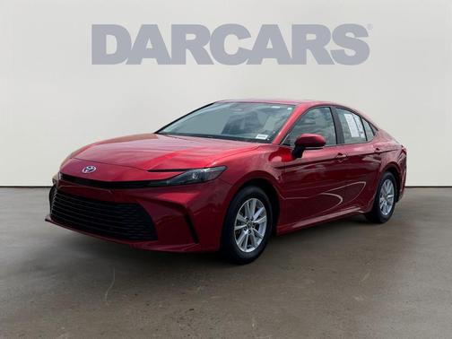 Supersonic Red 2025 Toyota Camry LE