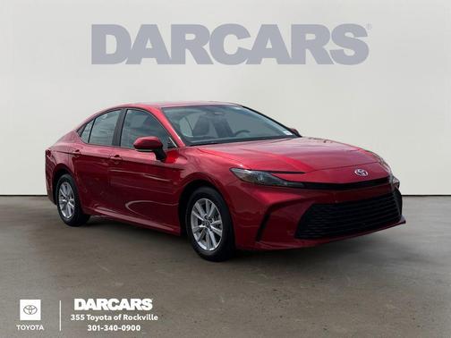 Supersonic Red 2025 Toyota Camry LE
