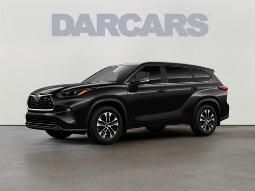Midnight Black Metallic 2026 Toyota Highlander XLE