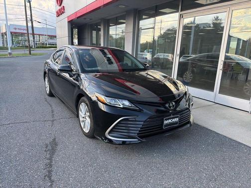 Midnight Black Metallic 2022 Toyota Camry LE