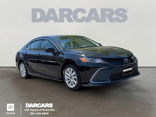 Midnight Black Metallic 2022 Toyota Camry LE