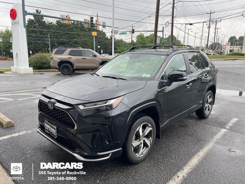 Midnight Black Metallic 2023 Toyota RAV4 Prime SE