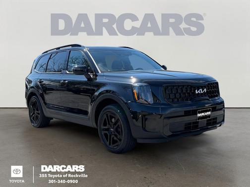 Ebony Black 2024 Kia Telluride EX X-Line