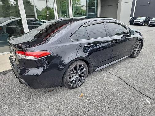 Midnight Black Metallic 2025 Toyota Corolla SE