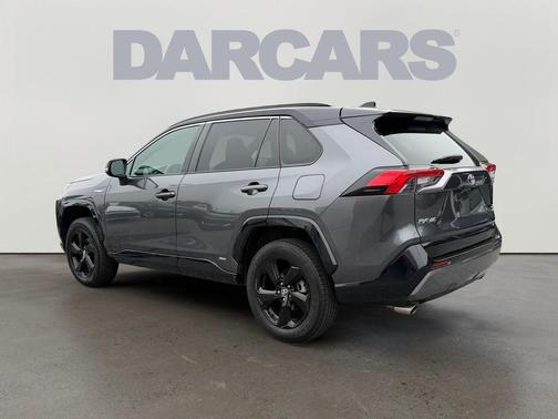 Midnight Black Metallic 2021 Toyota RAV4 Hybrid SE