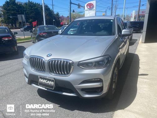 Glacier Silver Metallic 2021 BMW X3 xDrive30i