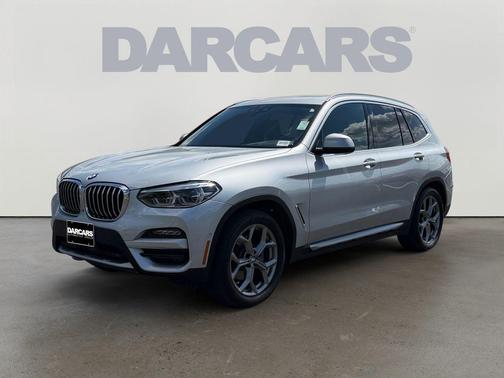 Glacier Silver Metallic 2021 BMW X3 xDrive30i