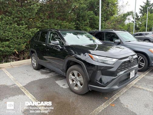 Midnight Black Metallic 2025 Toyota RAV4 XLE