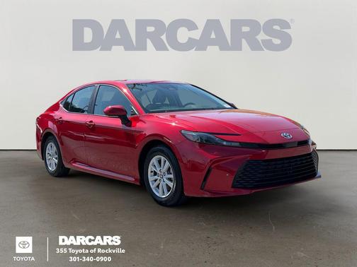 Supersonic Red 2025 Toyota Camry LE
