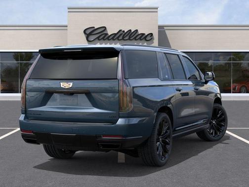 Deep Sea Metallic 2026 Cadillac Escalade ESV 4WD Platinum Sport