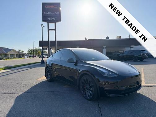 Black 2024 Tesla Model Y Performance