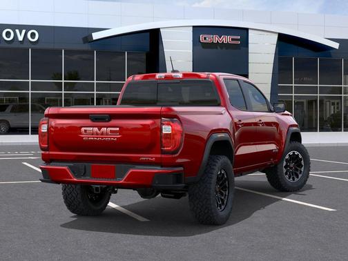 Volcanic Red 2026 GMC Canyon AT4