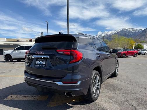 Blue Steel Metallic 2019 GMC Terrain Denali