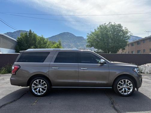 Stone Gray 2018 Ford Expedition Max Platinum