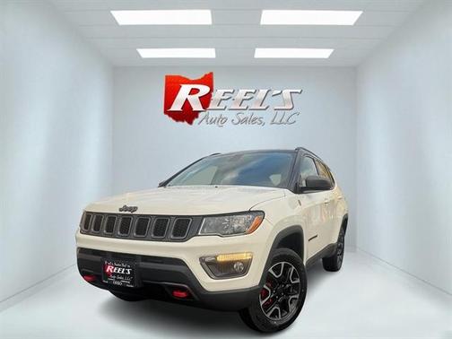 Bright White Clearcoat 2019 Jeep Compass Trailhawk
