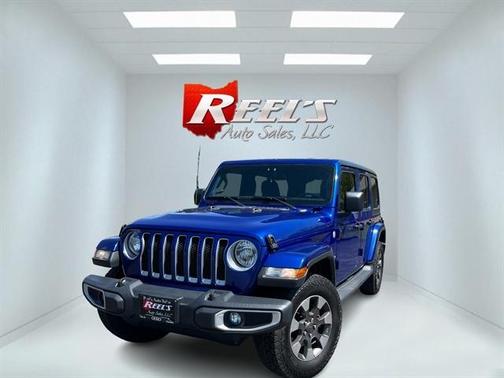 Ocean Blue Metallic 2018 Jeep Wrangler Unlimited Sahara