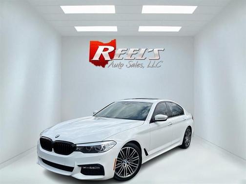 Alpine White 2018 BMW 540 i xDrive