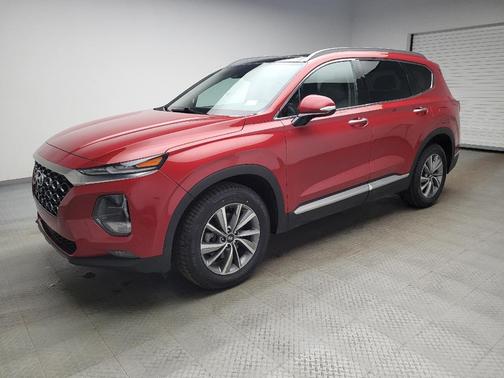 Scarlet Red 2019 Hyundai SANTA FE Limited 2.4