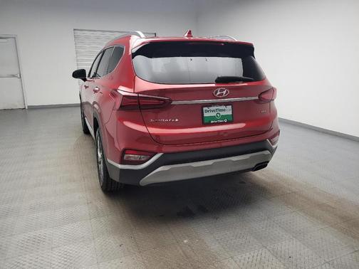 Scarlet Red 2019 Hyundai SANTA FE Limited 2.4