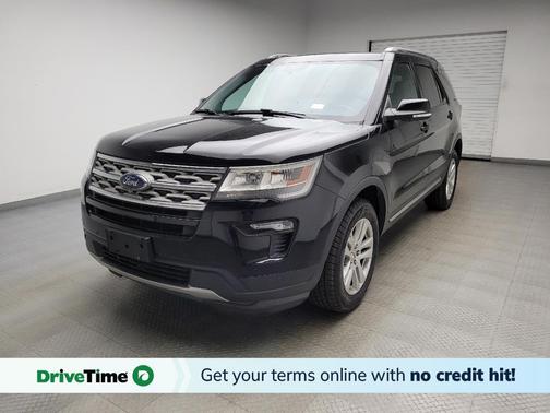 Shadow Black 2018 Ford Explorer XLT