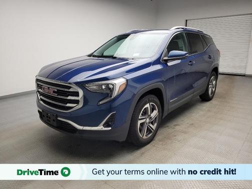 Blue Emerald Metallic 2021 GMC Terrain SLT