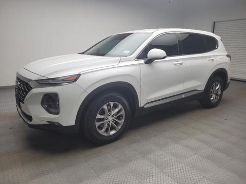 Quartz White 2019 Hyundai SANTA FE SEL 2.4